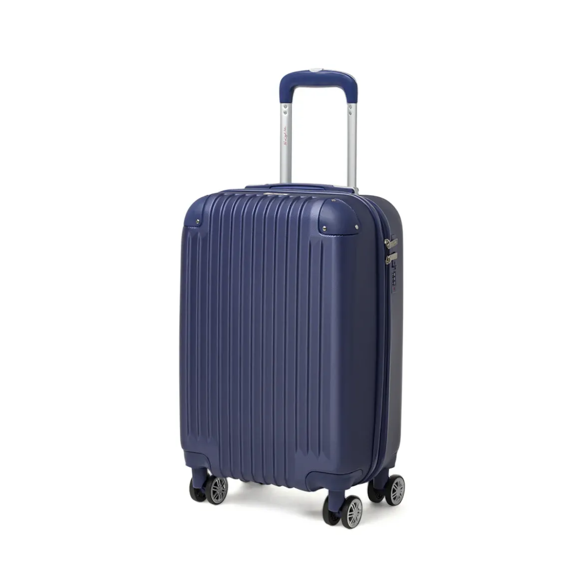 Bagaglio a mano blu rigido e resistente Romeo Gigli Milano