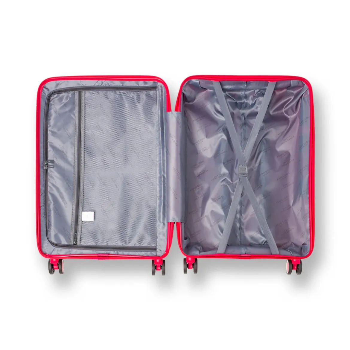 Bagaglio a mano trolley rigido rosso Romeo Gigli Milano