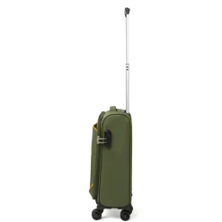 Bagaglio a mano verde militare in tessuto Romeo Gigli Milano