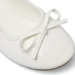 Ballerine da Bambina bianche con cinturino Dieci Baci