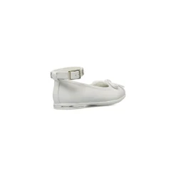 Ballerine da Bambina Bianche con cinturino strass Dieci Baci