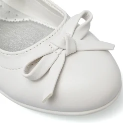 Ballerine da Bambina bianche con fascetta strass Dieci Baci