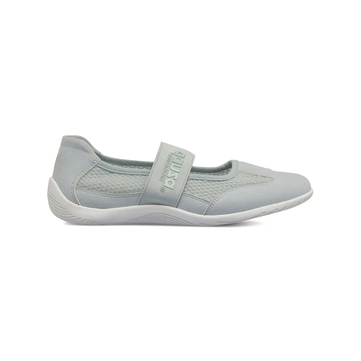 Ballerine da donna azzurre in tessuto mesh Dimensione Danza