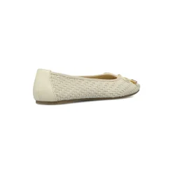 Ballerine da donna beige chiaro con tomaia intrecciata Lora Ferres