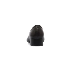 Ballerine nere da Donna con fiocco e tacco 4 cm Lora Ferres