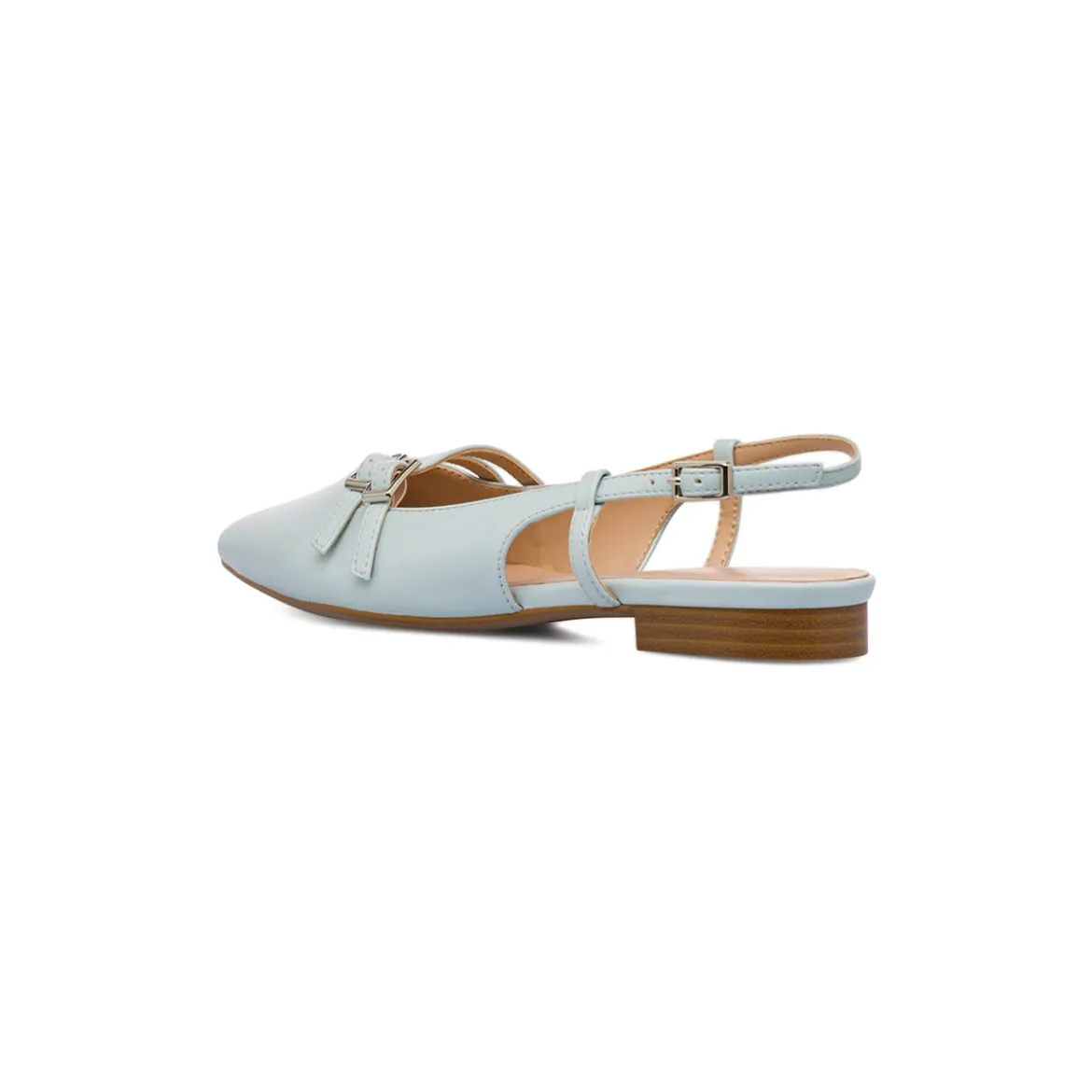 Ballerine slingback Mary Jane azzurre da Donna con fibbie Lora Ferres