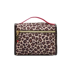 Beauty case da Donna Marrone animalier e occhiali glitter Camomilla