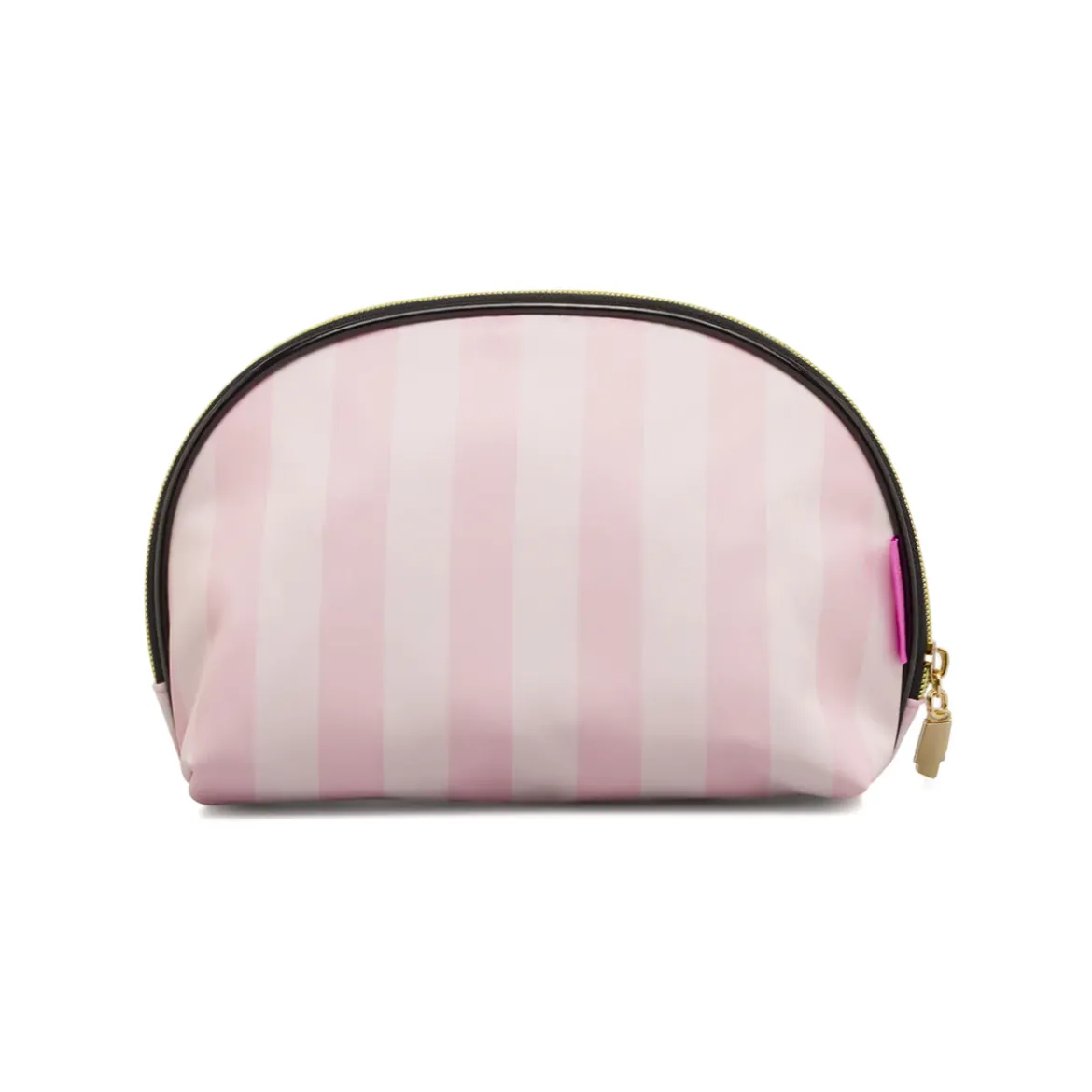 Beauty case da Donna Rosa a righe con grafica Be Chic charm Camomilla