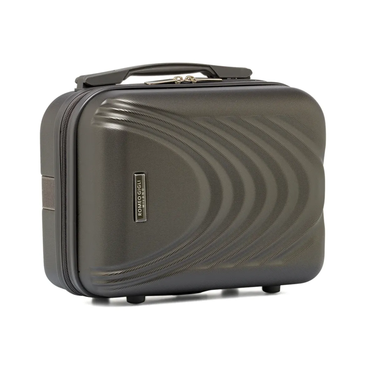 Beauty case rigido leggero Boarding bag grigio Romeo Gigli Milano