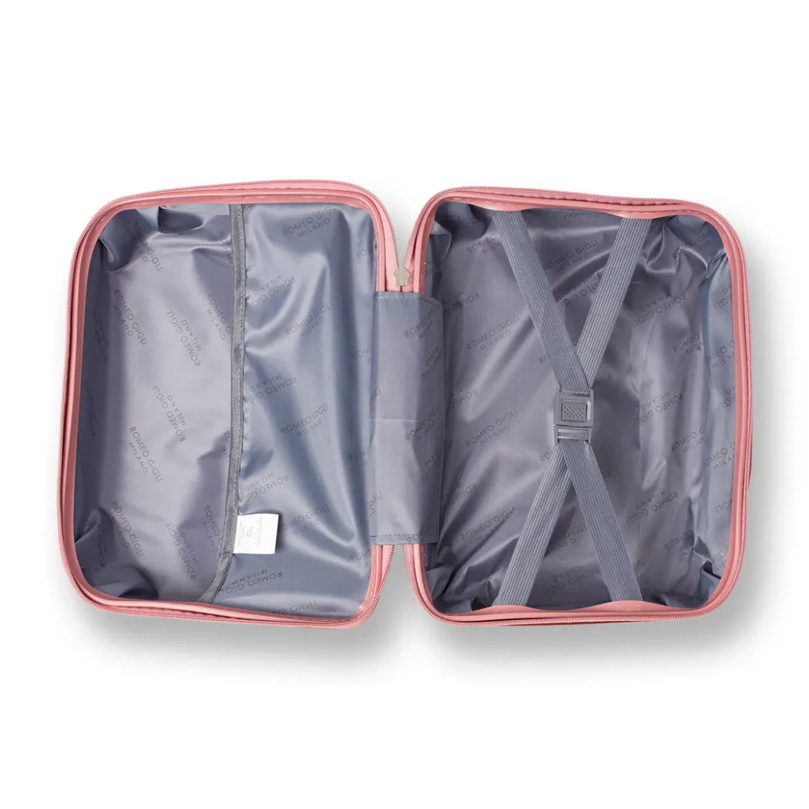 Beauty case rigido leggero Boarding bag rosa Romeo Gigli Milano