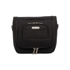 Beauty necessaire piccolo da viaggio nero in tessuto Govago