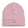 Berretto unisex rosa Puma con logo in metallo