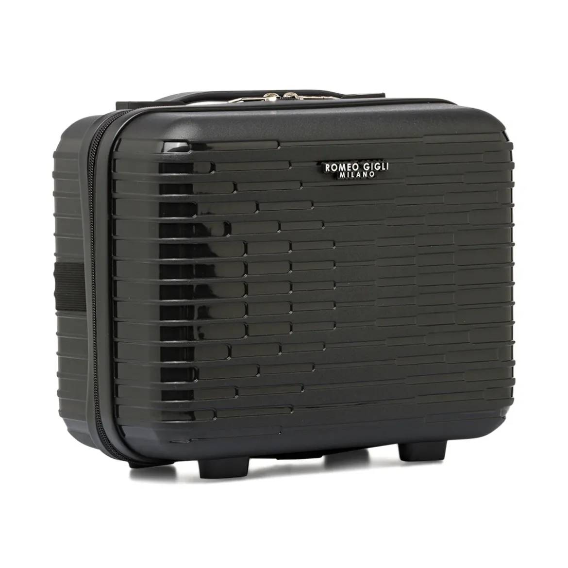 Boarding bag nera rigida per voli low cost Romeo Gigli Milano