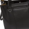 Borsa a mano da donna nera Lora Ferres in similpelle con tracolla