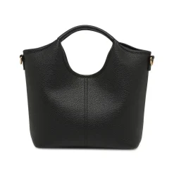 Borsa a mano Lora Ferres da donna nera con tracolla regolabile