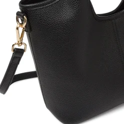 Borsa a mano Lora Ferres da donna nera con tracolla regolabile