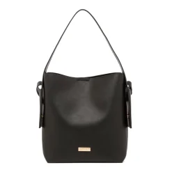 Borsa a secchiello nera da Donna Lora Ferres
