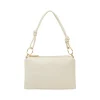 Borsa a spalla bianca da Donna con rifiniture dorate Lora Ferres