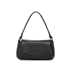 Borsa a spalla da Donna nera con patta e tracolla Lora Ferres