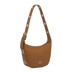 Borsa a Spalla Marrone con manico a Ochielli Swish Jeans