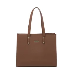 Borsa a spalla marrone da Donna con tracolla rimovibile Lora Ferres