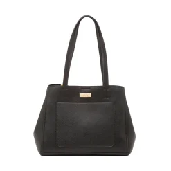 Borsa a spalla nera da Donna con portafoglio Lora Ferres