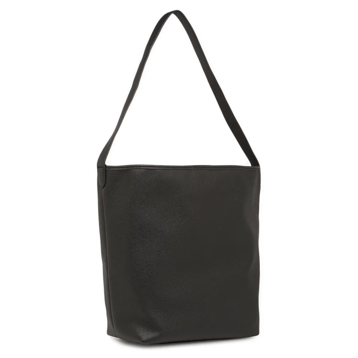 Borsa a spalla nera da Donna con bottone magnetico Lora Ferres