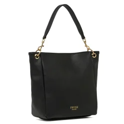 Borsa a spalla nera da Donna con manici intercambiabili Swish Jeans