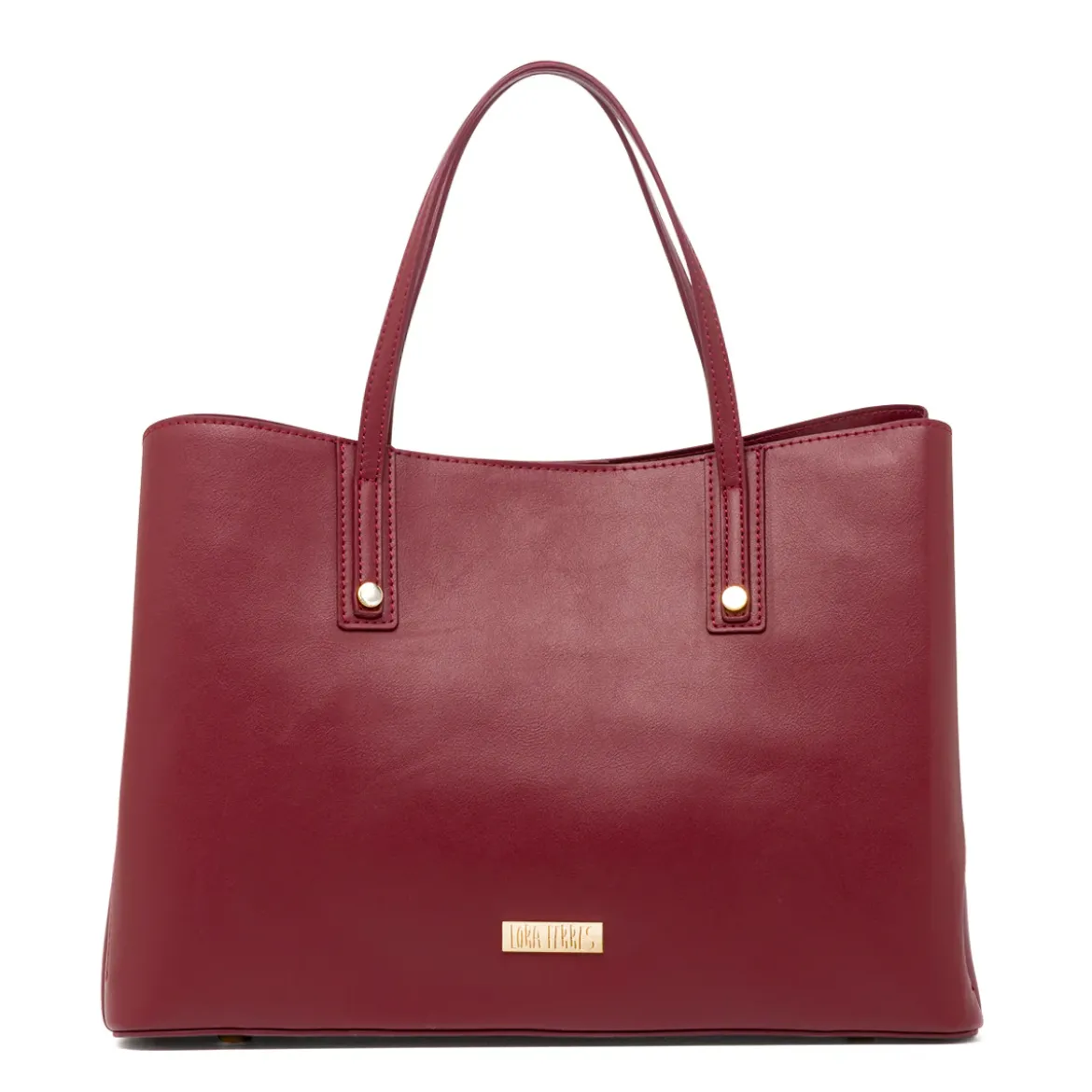 Borsa a spalla rossa da Donna con tracolla rimovibile Lora Ferres