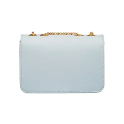 Borsa a tracolla azzurra da Donna con catena dorata Lora Ferres