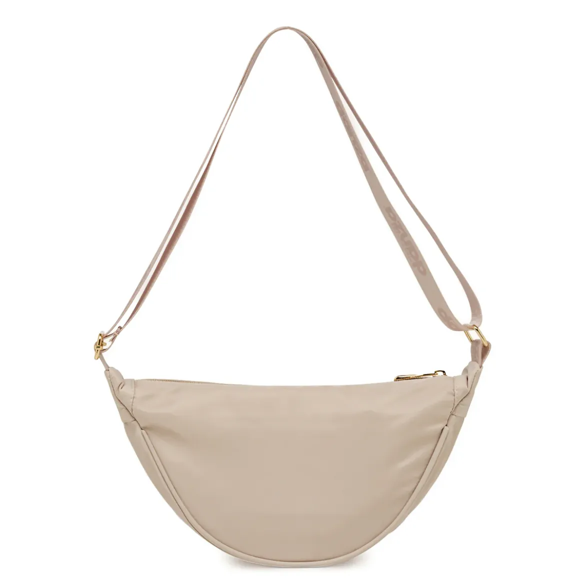 Borsa a Tracolla Beige da Donna a mezzaluna Dimensione Danza