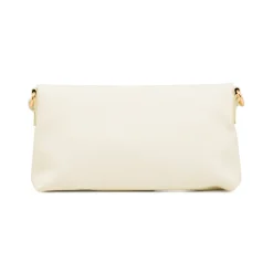 Borsa a Tracolla Bianca da Donna con catena e logo Swish Jeans