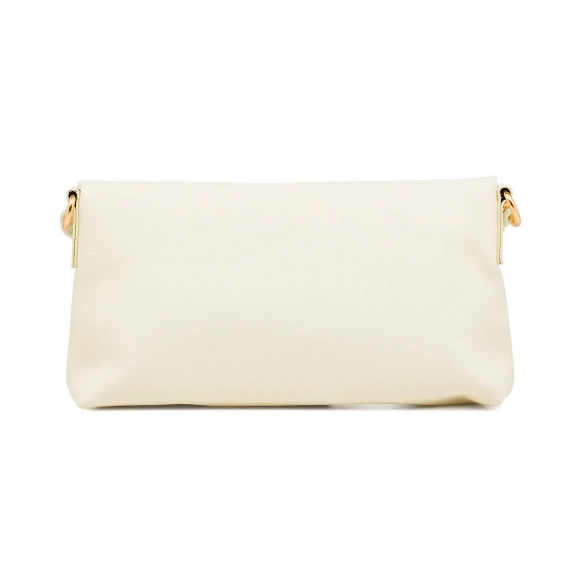 Borsa a Tracolla Bianca da Donna con catena e logo Swish Jeans