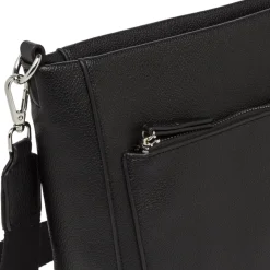 Borsa a tracolla da Donna Nera con tasca Lora Ferres