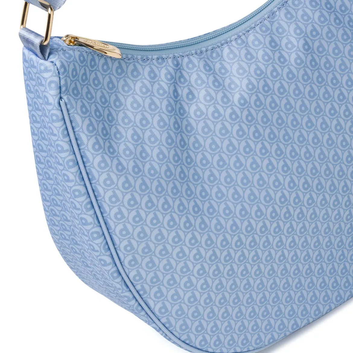 Borsa a Tracolla Donna azzurra con monogram Dimensione Danza