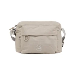 Borsa a tracolla Donna Nude in tessuto tecnico con charm Carrera Jeans