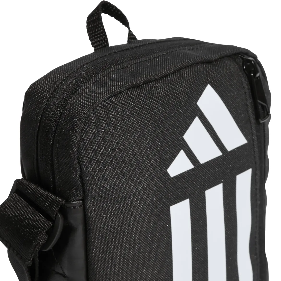Borsa a tracolla Essentials Training nera con logo frontale adidas