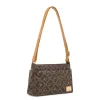 Borsa a tracolla marrone da Donna con stampa all-over Giulia Pieralli