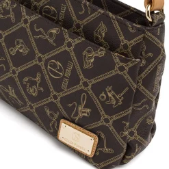 Borsa a tracolla marrone da Donna con stampa all-over Giulia Pieralli