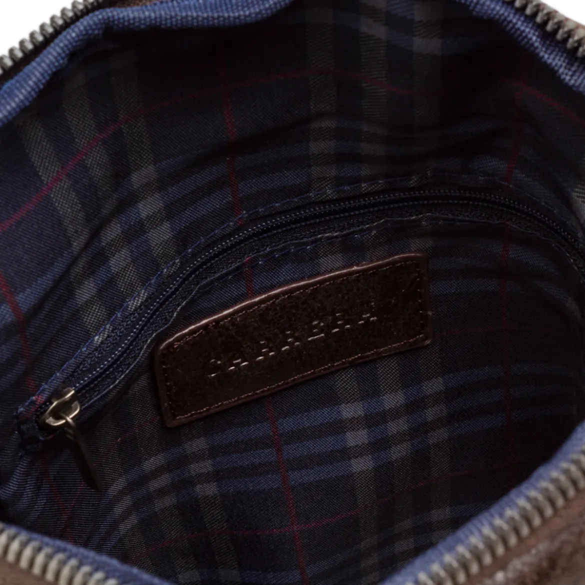 Borsa a tracolla marrone da Uomo con tasca frontale Carrera Jeans