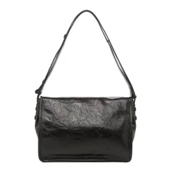 Borsa a tracolla nera da Donna effetto invecchiato Lora Ferres