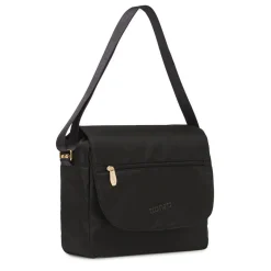 Borsa a Tracolla Nera da Donna con Patta Dimensione Danza