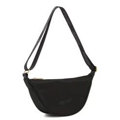 Borsa a Tracolla Nera da Donna con logo gommato Dimensione Danza