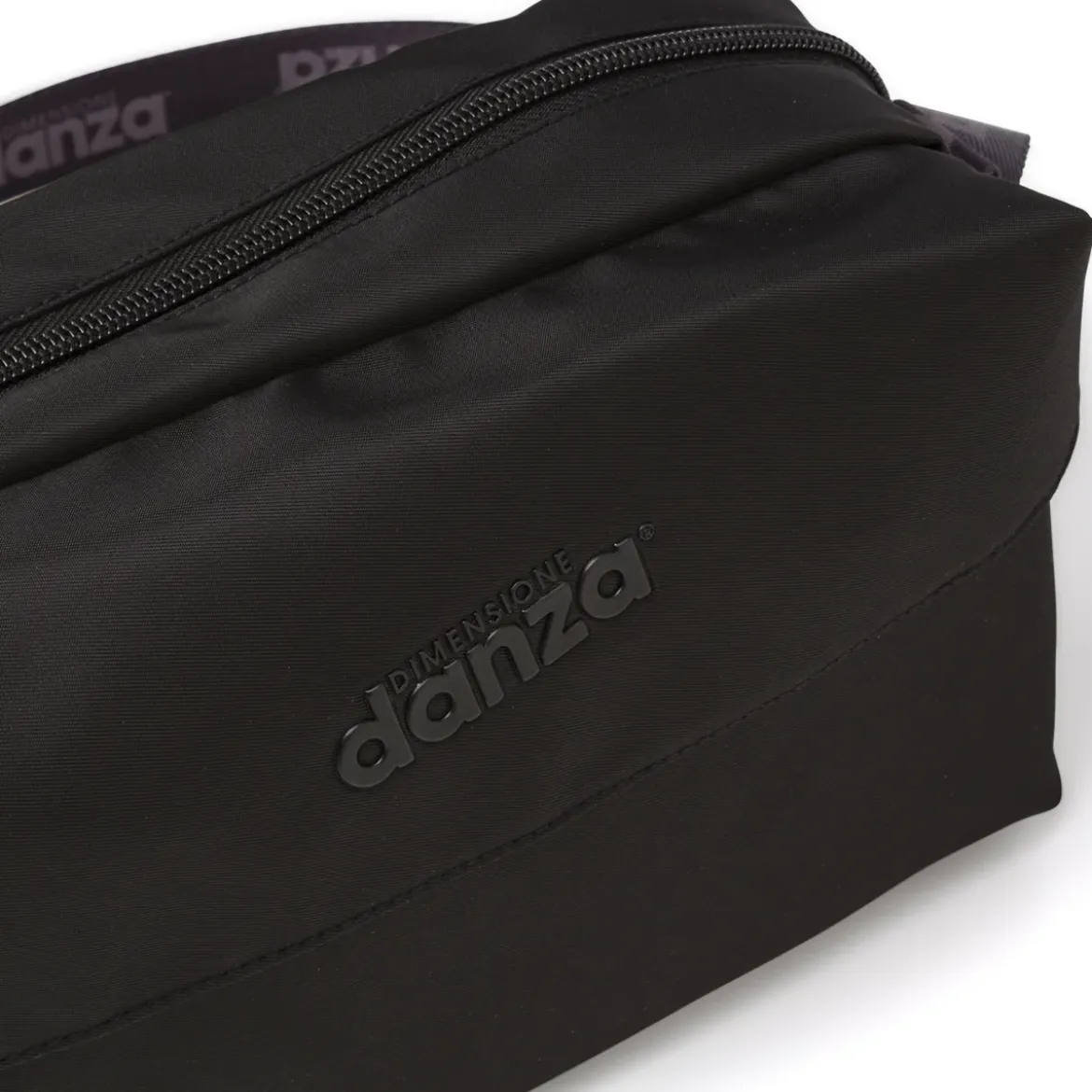 Borsa a Tracolla Nera da Donna con logo in rilievo Dimensione Danza
