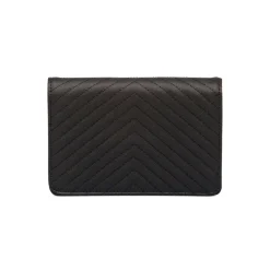 Borsa a tracolla nera da Donna con motivo a Chevron Lora Ferres