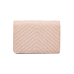 Borsa a tracolla rosa da Donna con motivo trapuntato Lora Ferres