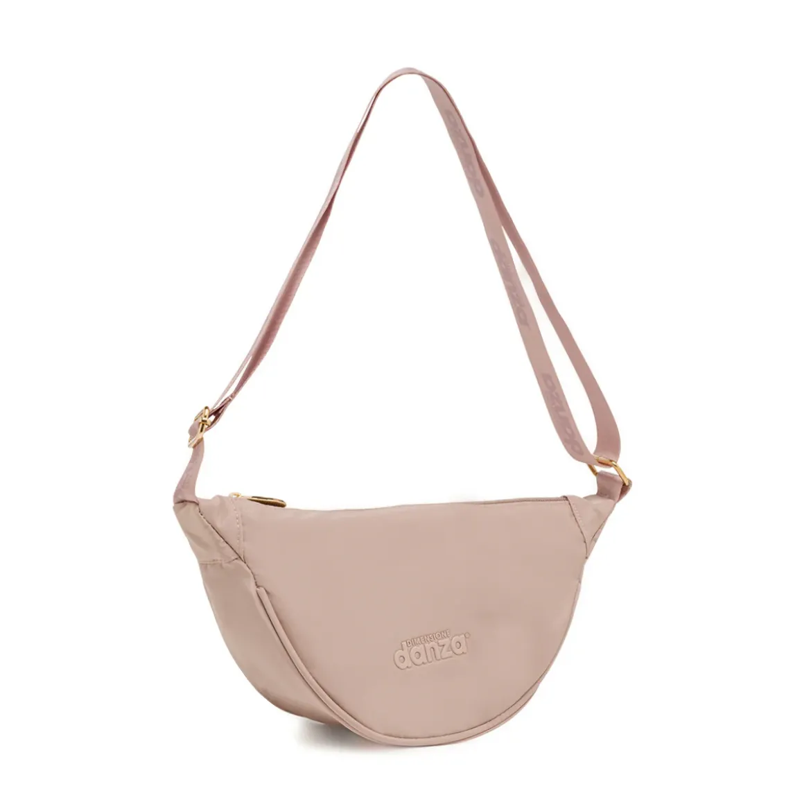 Borsa a tracolla rosa da Donna a mezzaluna Dimensione Danza