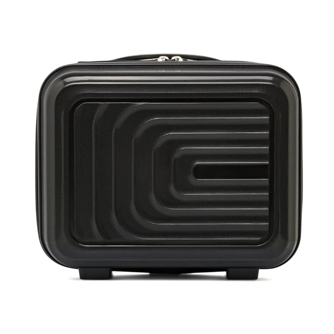 Borsa cabina nera rigida con attacco trolley Romeo Gigi Milano