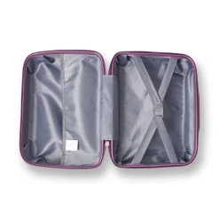 Borsa cabina viola rigida con attacco trolley Romeo Gigi Milano