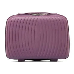 Borsa cabina viola rigida con attacco trolley Romeo Gigi Milano